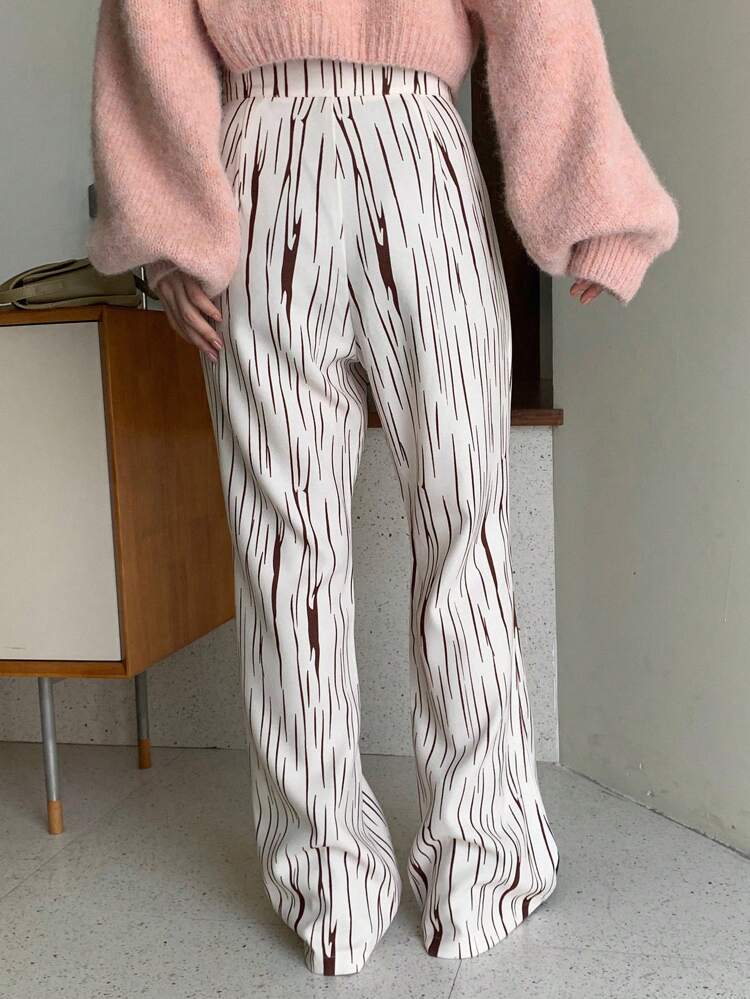 Women's Striped Trousers