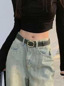 DAZY Women Belts - Army Green - View 4