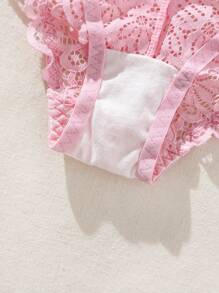 SHEIN Women's Lace Triangle Panties 5pcs/set Combination - Multicolor - View 5