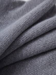 SHEIN Unity Gray Mermaid Hem Skirt - Grey - View 6