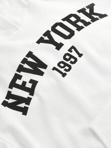 Conjunto de sudadera con capucha de punto informal y pantalones acampanados de punto estilo casual callejero para niña