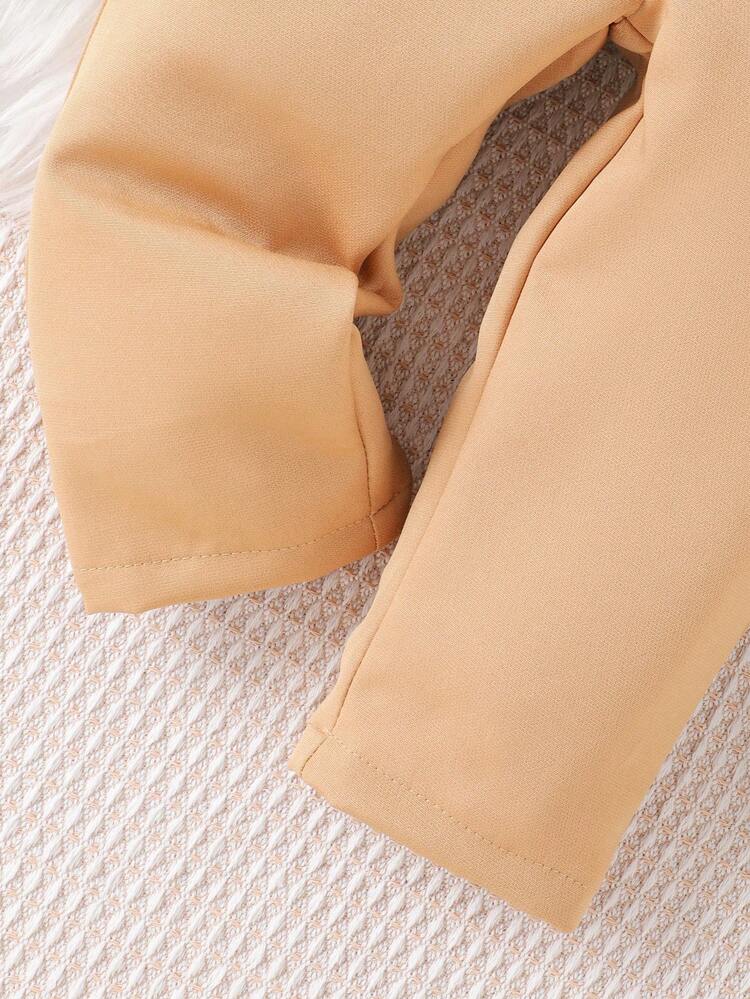 Baby Boy 4pcs Solid Turtleneck Tee