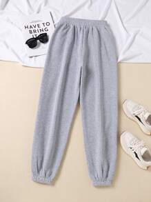 INAWLY Pantalones De Chándal De Cintura Con Cordón De Polar Para Mujer