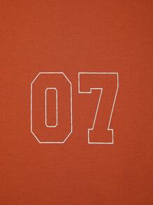 Manfinity EMRG Nam In Hằng ngày Áo thun - trái cam - Xem 6