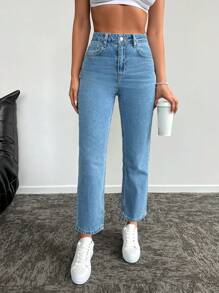 EURMUSE Jean Droit - Bleu azur - Voir 4