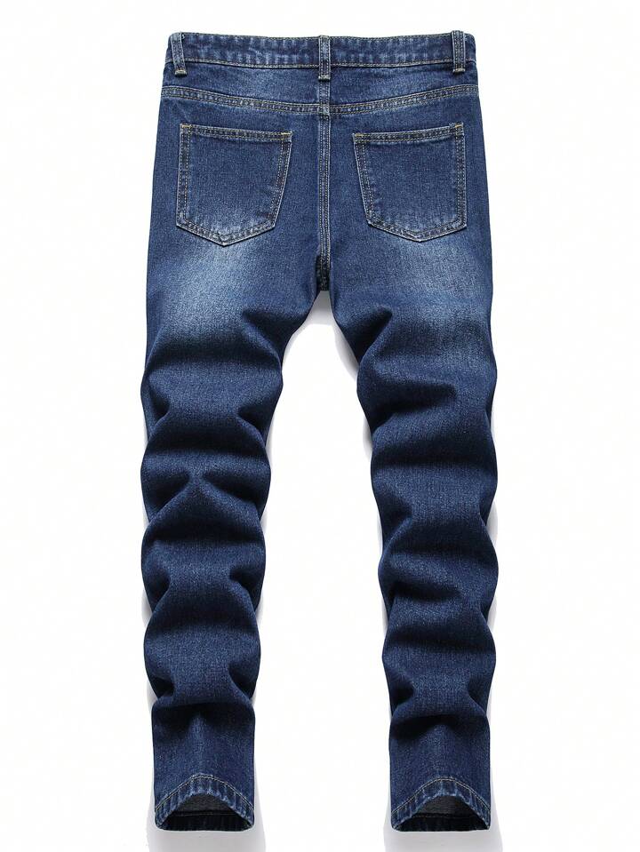 Jean Pour Ado Gar on Avec Effet Us Et D lav Mode en ligne