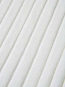 SHEIN Essnce White Strapless Bodycon Dress - White - View 5