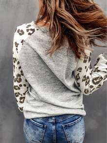 聖誕圖案插肩袖運動衫