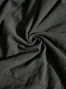 Bohemela Vacation Solid Color Women's Jumpsuit - Black - View 7