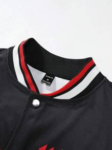 Manfinity Hypemode Men's Digital Printed Button Up Jacket - Multicolor - View 6