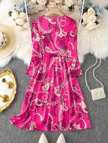 SHEIN Clasi 女士連身裙 - 彩色 - 查看 3