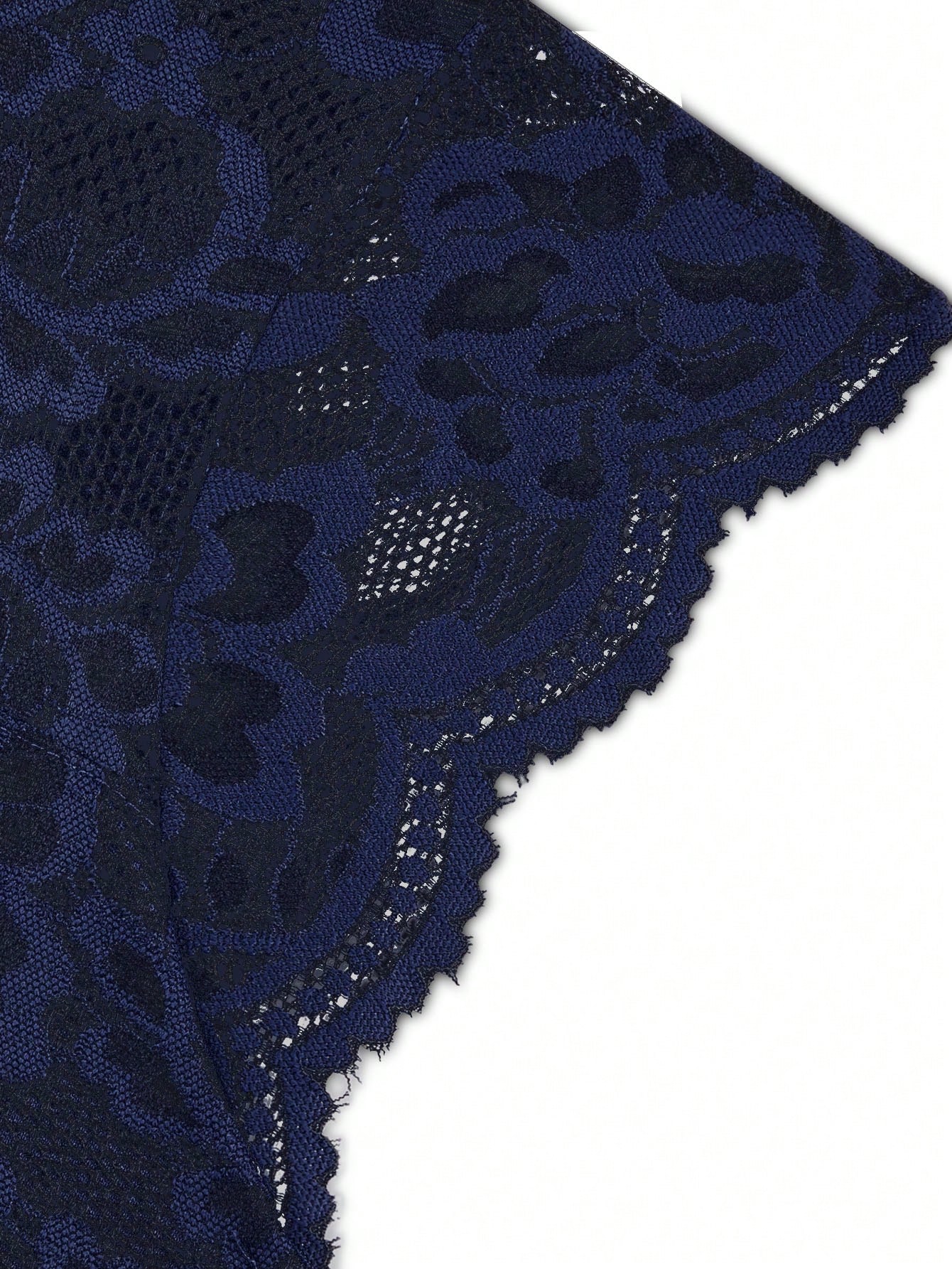 sheer yoke velour dress
