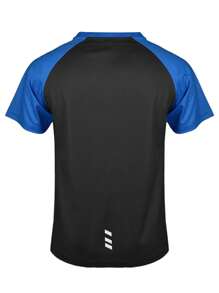 SHEIN Riding Men's Color-Block Short Sleeve Cycling Jersey Biker Tee