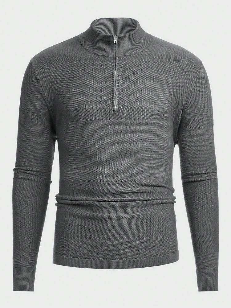 Men's Drop Shoulder Sweater, For Fall Winter