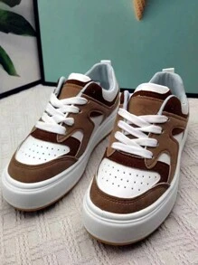 防滑休閒運動鞋 - 卡其色 - 查看 1