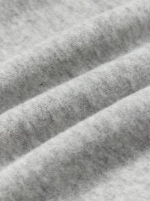 Newborn Baby Boys' Soft Knitted Casual Round Neck Loose Sweatshirt And Pants Set, Solid Color 4pcs Matching Set - Royal Blue - View 11