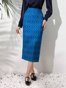 Aveloria 女士印花筆裙 - 彩色 - 查看 1