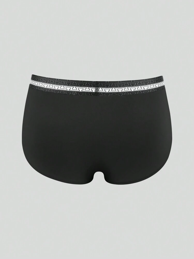 Men's Woven Elastic Waistband Briefs (3-pack)