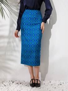 Aveloria 女士印花筆裙 - 彩色 - 查看 6