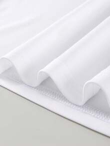 Men's Eye Print Short Sleeve T-shirt - White - View 4