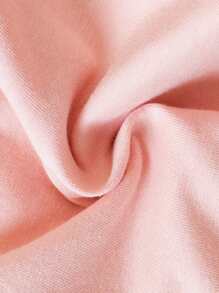 SHEIN 女童四件套纯色骑行短裤，休闲穿着，女童短裤，女童裤，女童裤 - 彩色 - 查看 4