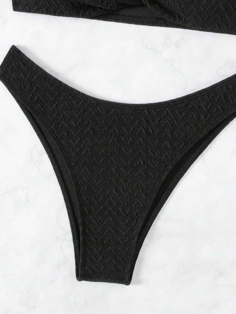 Twisted Cami Bikini Set Summer Beach