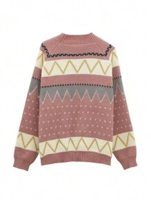 Áo len dài tay cổ tròn nhiều màu thời trang, Thu/Đông, Áo dài tay - Nhiều màu - Xem 2