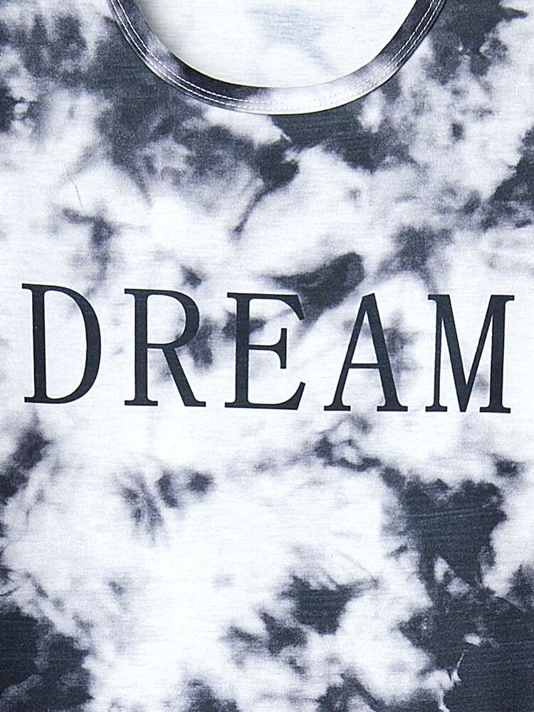 Tween Boys' Tie Dye 2pcs Homewear Set