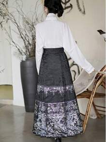 新中式漢服明代馬麵裙