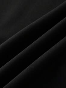 Manfinity Homme 宽松男士立领插肩袖夹克，前拉链设计，适合外出朋友穿着的长袖拼色棒球轻便户外风衣，适合送给朋友、丈夫、男朋友的礼物，男士半拉链套头衫 - 深灰色 - 查看 5