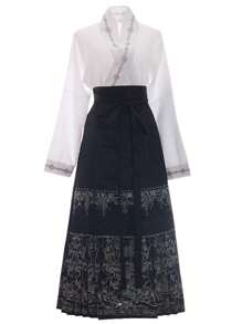 新中式漢服明代馬麵裙