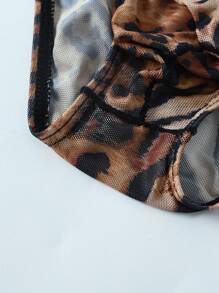 Nam Con voi Lưới Báo Tam giác Đồ lót Với Ba Chia Ngăn - Nhiều màu - Xem 6