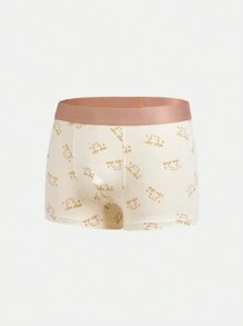 Teen Boy Cartoon Print Boxer Briefs