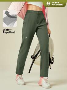 In My Nature Wasserdichte Outdoor-sport-softshell-hose - Armeegrün - Übersicht 7