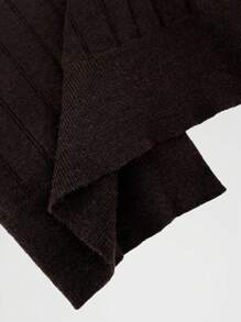 SHEIN Unity Suéter de mujer con bloqueo de color y abertura en el bajo para otoño e invierno - Multicolor - Ver 6