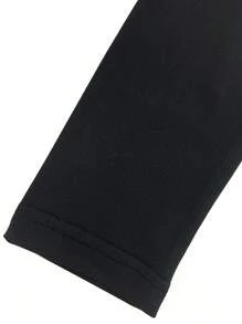 SHEIN Unity Women's Crown & Rhinestone Design T-Shirt Fall Cloth For Women - Black - View 5