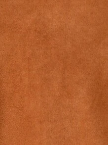 SHEIN Clasi Dây kéo Viền không đối xứng Áo khoác - màu nâu - Xem 3