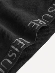 Ocili Ocili Débardeur De Soutien-gorge Sans Couture Pour Femmes Avec Détail De Lettres Et Bretelles Lingerie