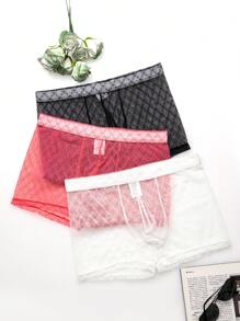 Men's Erotic Underwear (3pcs/set) - Multicolor - View 1