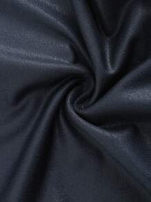 1 件青少年女孩體操運動透氣舞蹈瑜珈黑色無袖連身衣帶水鑽飾釘 - 黑色 - 查看 4