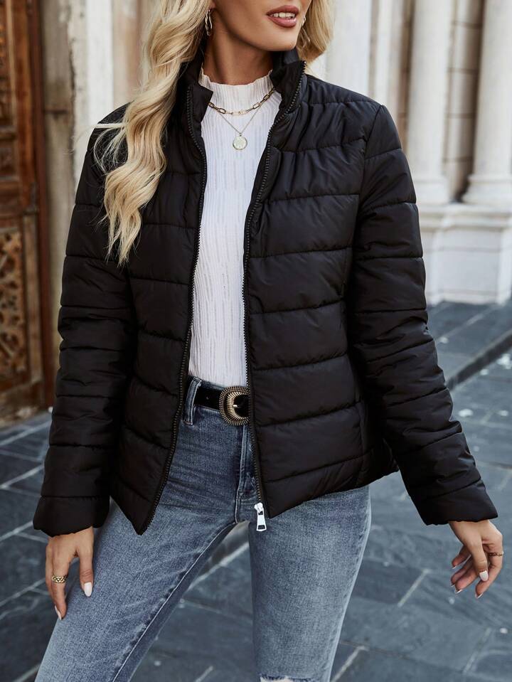 OVY Stand Collar Padded Coat Mサイズ OVY パデットコート L