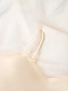 SHEIN Women's Casual Comfy Knitted Plain Bralette With Slight Stretch Multicolor - Multicolor - View 5