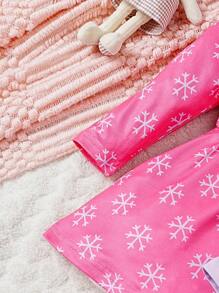 Vestido Estampado Lindo Del Bebé Del Modelo Del Perro 2piezas/set