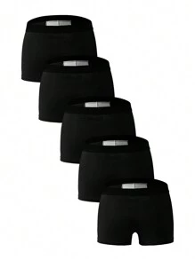 Men's Cartoon Patterned Boxer Shorts , 5 Pcs