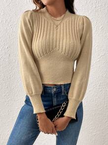 Women's Solid Color Sweater