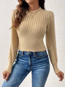 Women's Solid Color Sweater