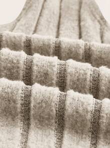 SHEIN ICON 純色高領後頸背心