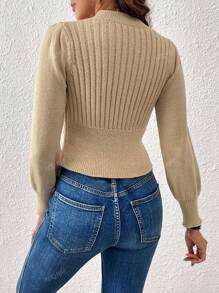 Women's Solid Color Sweater