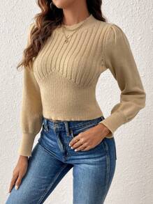Women's Solid Color Sweater