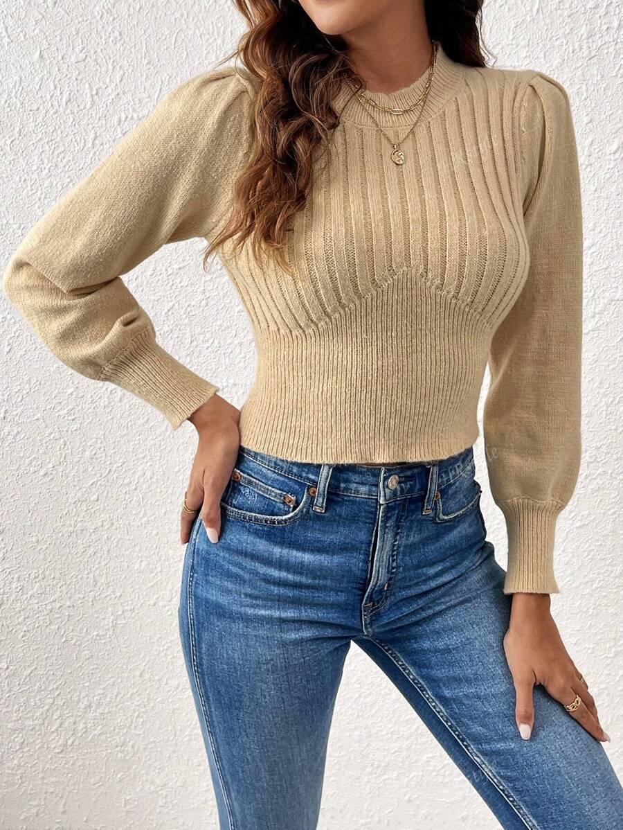 Women's Solid Color Sweater